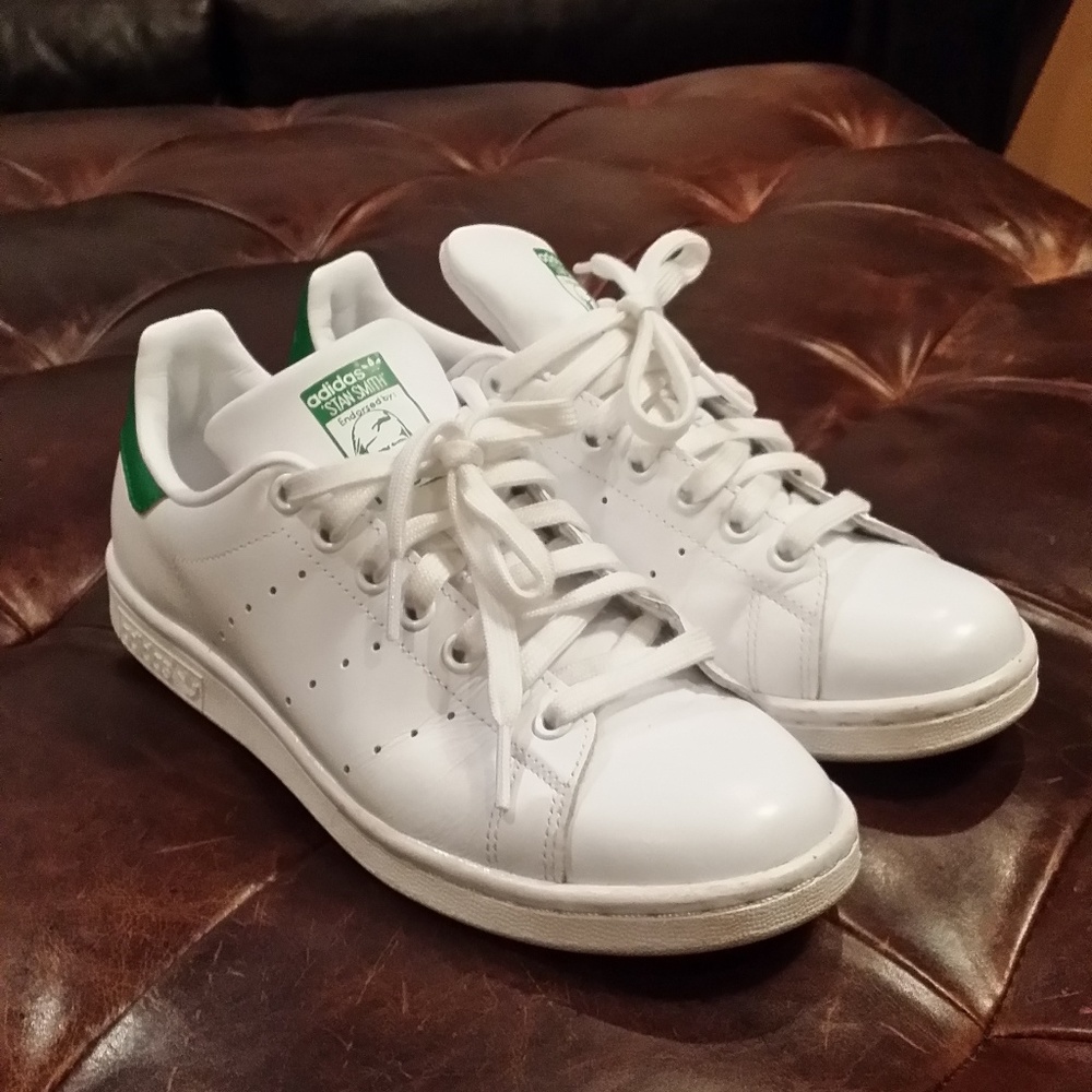 EUC Women's Green / White Stan Smith Adidas sz 7.5